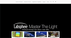 Desktop Screenshot of labsphere.com