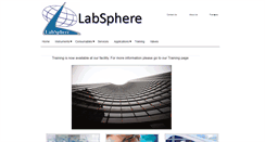 Desktop Screenshot of labsphere.biz
